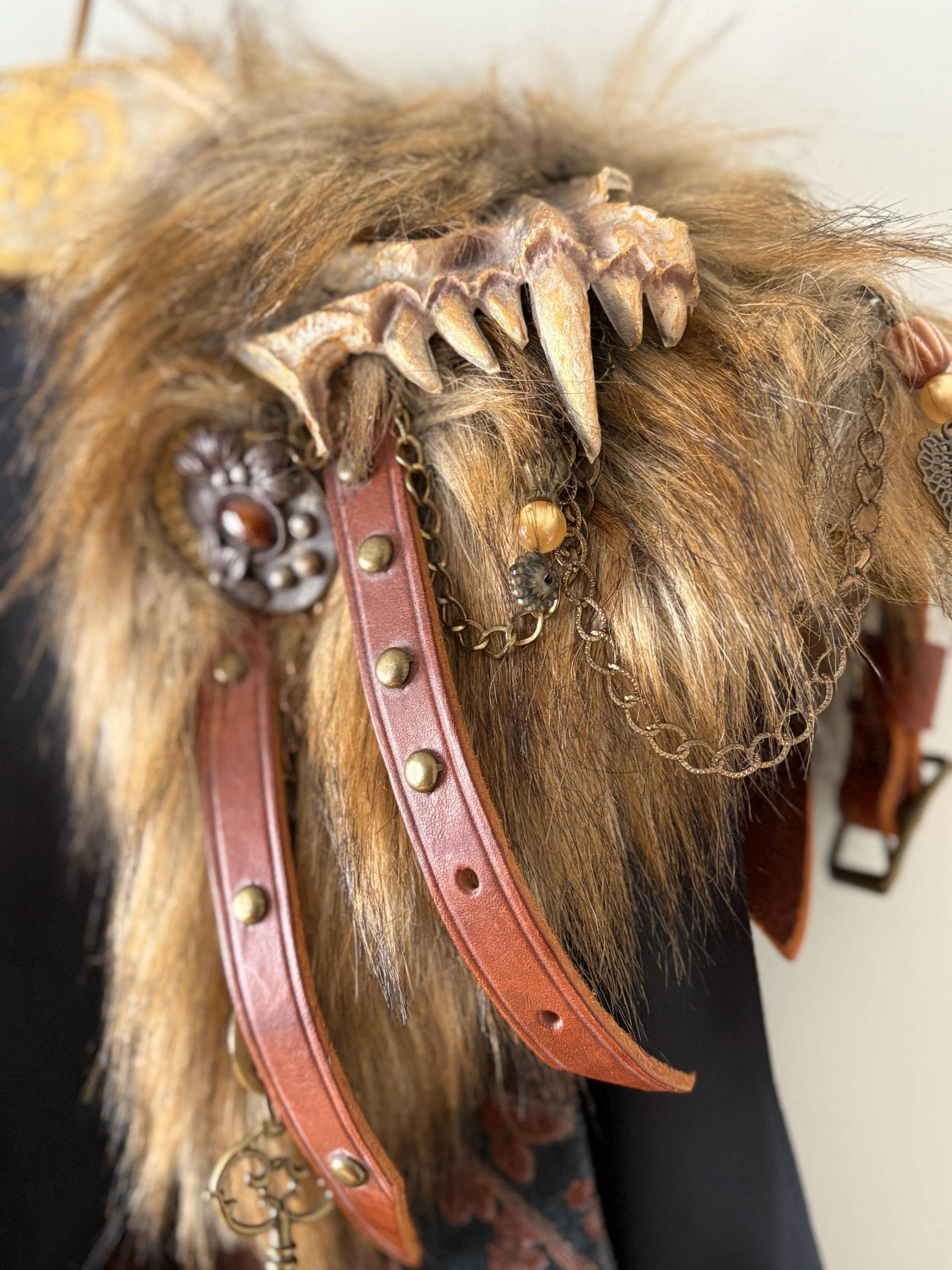 Schulterbrosche - "Berserker" von HexAsylum