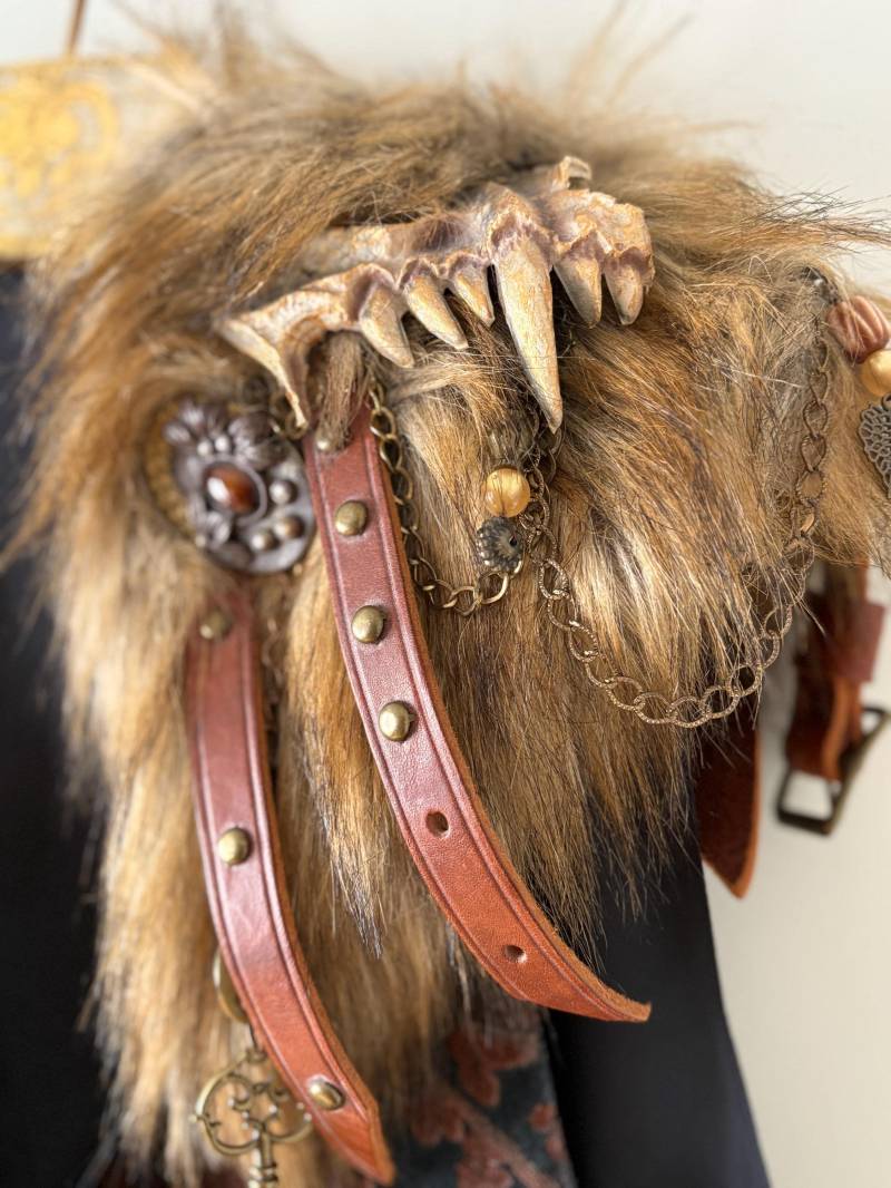 Schulterbrosche - "Berserker" von HexAsylum