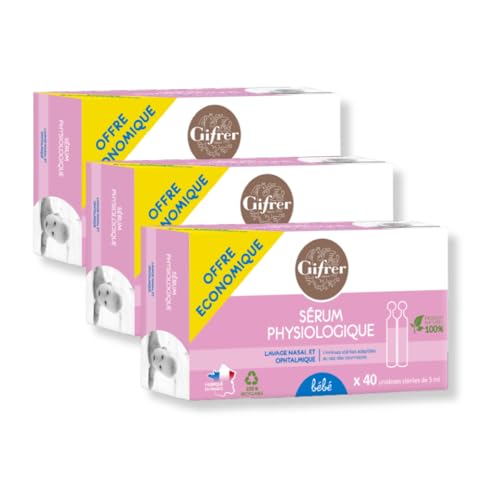 GIFRER Pack | 3 physiologisches Serum | Nasenhygiene | Sparpack GIFRER Pack | 3 physiologisches Serum | Nasenhygiene | Sparpack von Hexacare