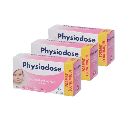 Physiologisches Serum, 40 x 5 ml, Hygiene für Nase, Augen, Ohren – Säugling, Baby, Erwachsene – Laboratoires Gilbert – hergestellt in Frankreich Physiologisches Serum, 40 x 5 ml, Hygiene für Nase, Augen, Ohren – Säugling, Baby, Erwachsene – Laboratoires Gilbert – hergestellt in Frankreich von Hexacare
