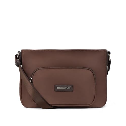 Hexagona Damen Axelle Tasche, Braun von Hexagona