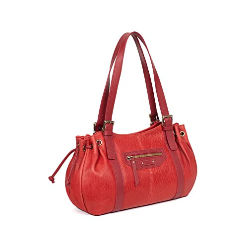 Hexagona Damen BOLSO Stofftasche, rot von Hexagona