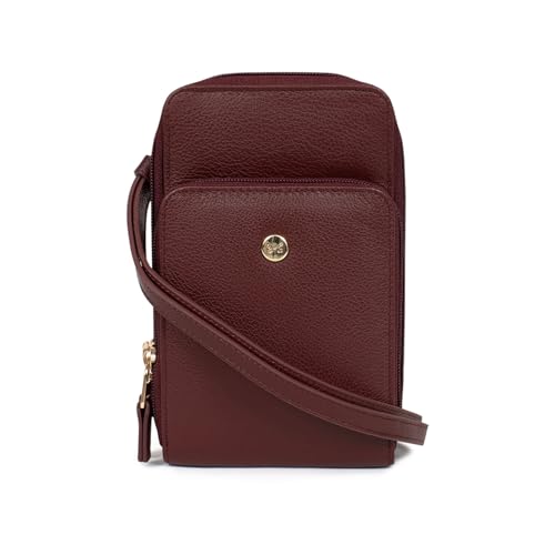 Hexagona Damen Luna Reisezubehör-Geldbörse, dunkelviolett von Hexagona