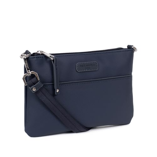 Hexagona Damen Paris Tasche, Kollektion: Serena, Marineblau, Synthetik, 1 Verstellbarer, Abnehmbarer Schultergurt, Zeremonie, Damentasche, Marine von Hexagona