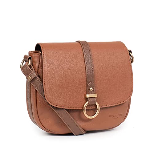 Hexagona Unisex-Erwachsene BOLSO Stofftasche, Caramel/Cognac von Hexagona