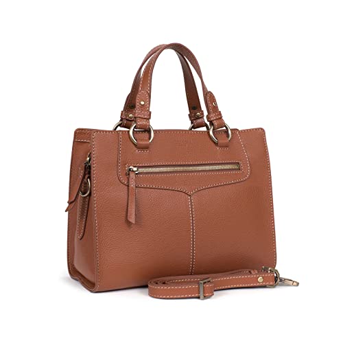 Hexagona Unisex-Erwachsene BOLSO Stofftasche, Cognac von Hexagona