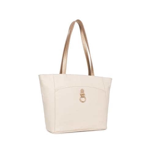 Hexagona Unisex Tasche, Ivoire/Doré von Hexagona