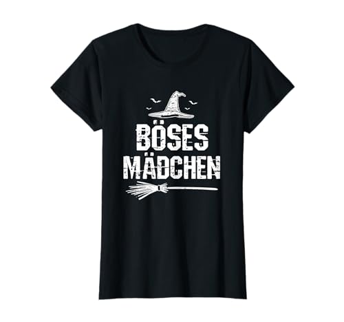 Böse Frau Besen Hexe Böses Mädchen T-Shirt Böse Frau Besen Hexe Böses Mädchen T-Shirt von Hexen Designs Böses Mädchen