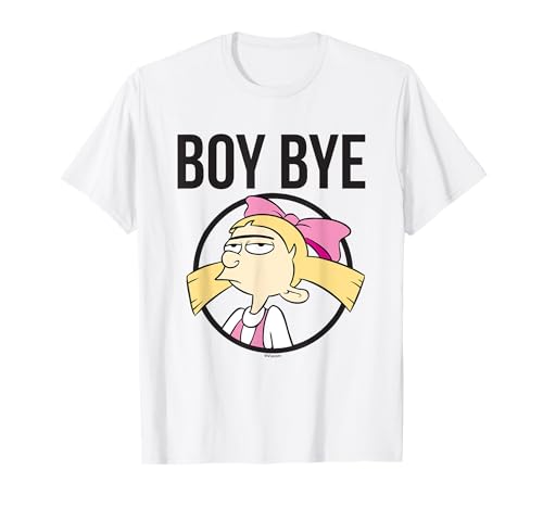 Hey Arnold! Iconic Helga Boy Bye Big Chest Portrait Frame T-Shirt von Hey Arnold!