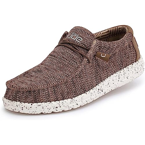 Dude Shoes Wally Sox Herren Mokassin, Marrón, 43 EU von Hey Dude