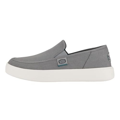 HEYDUDE Sunapee Canvas Herren - Slip on Schuhe - Mokassin Stil, Atmosphere/White, 47 HEYDUDE Sunapee Canvas Herren - Slip on Schuhe - Mokassin Stil, Atmosphere/White, 47 von Hey Dude