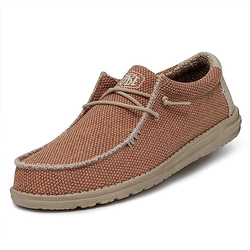 HEYDUDE Herren Wally Sox Slip-On Schuhe Mokassin Style, Orange, 44 EU HEYDUDE Herren Wally Sox Slip-On Schuhe Mokassin Style, Orange, 44 EU von Hey Dude