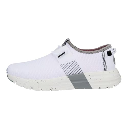 HEYDUDE Sirocco Sport Stripe Sneaker Damen - Sneakers mit Easy-on Lace System, White, 38 HEYDUDE Sirocco Sport Stripe Sneaker Damen - Sneakers mit Easy-on Lace System, White, 38 von Hey Dude