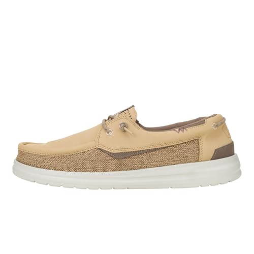 HEYDUDE - Welsh Grip Classic Mesh, Zapatillas sin Cordones para Hombre, Incense/Morel Brown, 45 von HEYDUDE