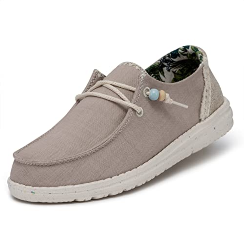 Hey Dude Damen Sneakers, beige, 40 EU von Hey Dude