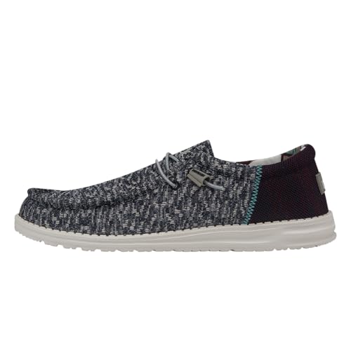 Hey Dude Alle Wally-Styles für Herren | Herrenschuhe | Herren-Schnürhalbschuhe | bequem und leicht, blue nights, 43 EU von Hey Dude