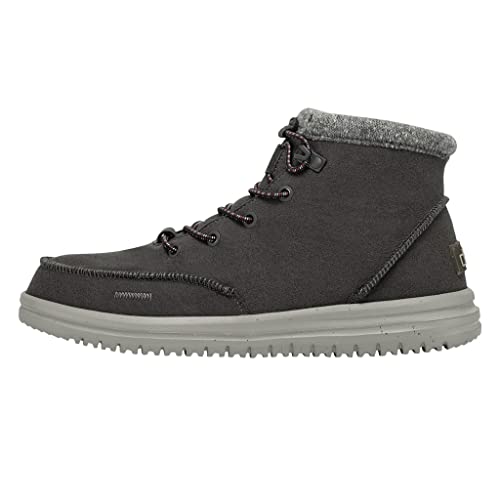 Hey Dude Bradley Eco Boots Leder-/Textilkombination uni Bradley Boots grau warm von Hey Dude