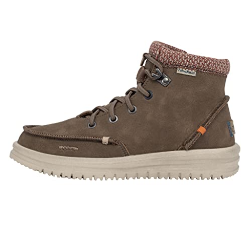 Hey Dude Bradley Kinderstiefel im Mokassin-Stil, Farbe, braun, 36 EU von Hey Dude