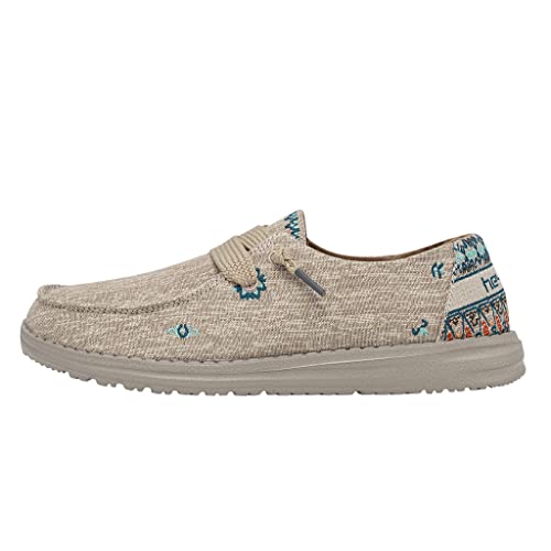 Hey Dude Damen Halbschuh/Slipper Wendy Flora Sunflower beige (Beige) 122166017 | 38 EU Sunflower beige von Hey Dude