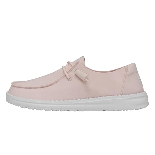 Hey Dude Damen Wendy Slub Canvas Moc Toe Shoes, Pink, 37 EU von Hey Dude