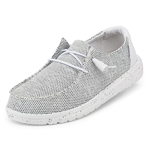 Hey Dude Damen Wendy Sox Moc Toe Shoes, Stone White, 42 EU von Hey Dude