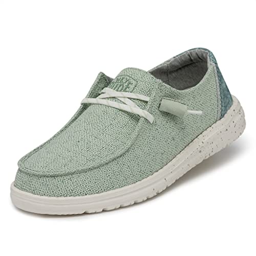 Hey Dude Damen Wendy Woven Moc Toe Shoes, Mint, 38 EU von Hey Dude