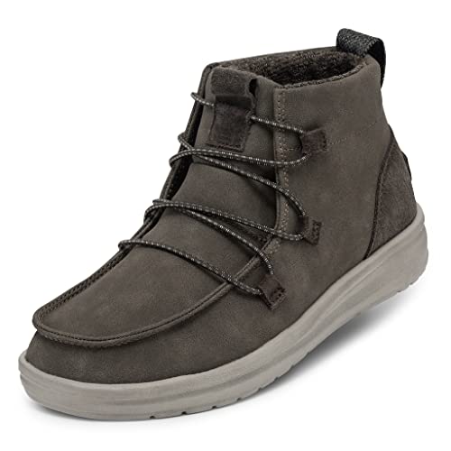 Hey Dude Eloise - Damenstiefel - Farbe Coffee - Stiefeletten im Mokassin-Stil - Größe 40 von Hey Dude