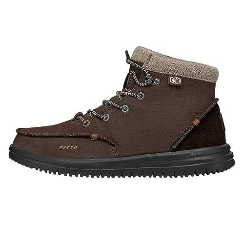 Hey Dude Herren Bradley Leather Fashion Boot, Brown, 39 EU von Hey Dude