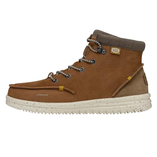 Hey Dude Herren Bradley Leather Fashion Boot, Cognac, 38 EU von Hey Dude