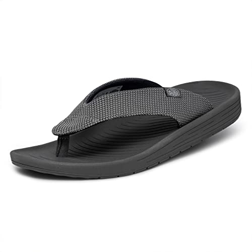 Hey Dude Herren Milo Flip Flops, Grey, 40 EU von Hey Dude