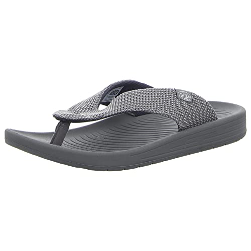 Hey Dude Herren Milo Flip Flops, Grey, 44 EU von Hey Dude