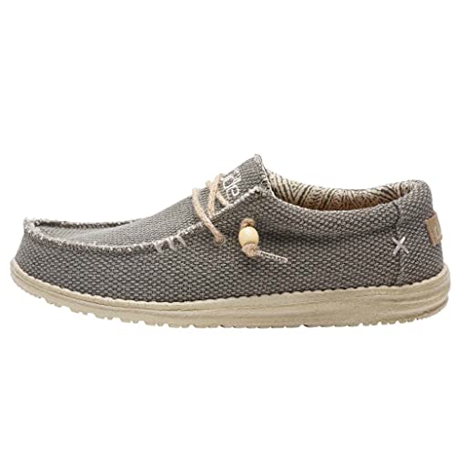 Hey Dude Herren Wally Braided Slipper, grün, 45 EU von Hey Dude