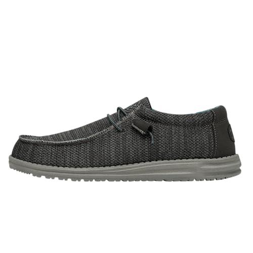 Hey Dude - Unisex Wally Sox Slip-On Schuhe, Charcoal, 37 EU von Hey Dude