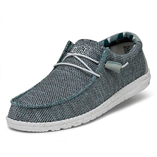 Hey Dude - Herren Wally Sox Slip-On Schuhe, Eisgrau, 43 EU von Hey Dude