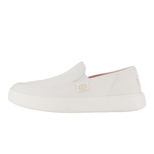 Hey Dude Sunapee M Canvas - Mens Shoes - White/White - Size EU 42 Hey Dude Sunapee M Canvas - Mens Shoes - White/White - Size EU 42 von HEYDUDE