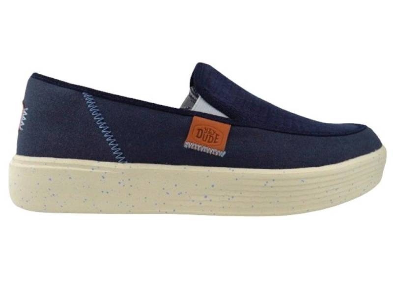 Hey Dude Sunapee m Coastline navy Slipper von Hey Dude