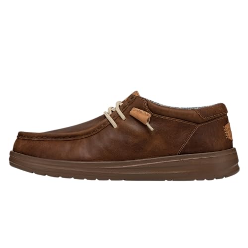 Hey Dude Wally Grip Craft Leather Flacher Schuh Hey Dude Wally Grip Craft Leather Flacher Schuh von HEYDUDE