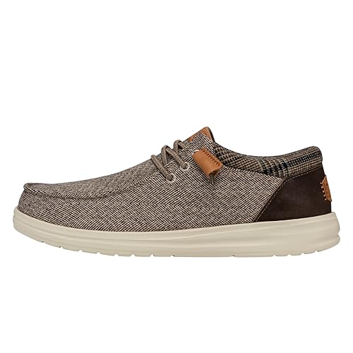 Hey Dude Wally Grip Wool Urbane Schuhe MannBraun Braun von HEYDUDE