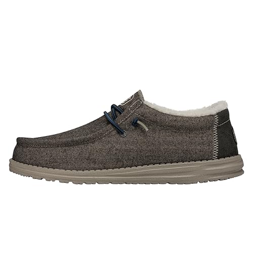 Hey Dude Wally Herringbone - Mens Shoes - Choco - Size EU 44 von Hey Dude