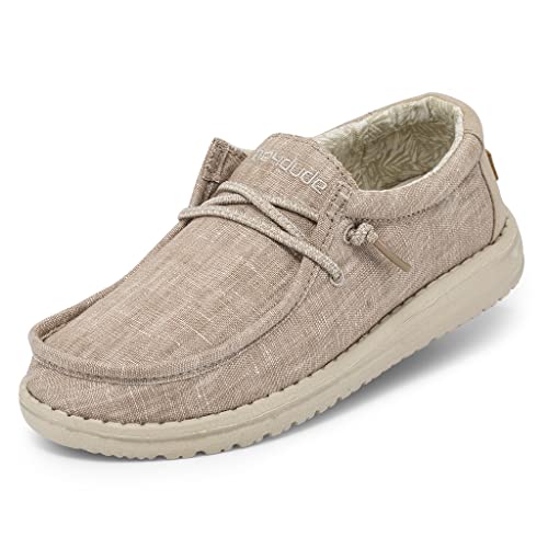 Hey Dude Wally Youth - Schuhe für Jungen - Farbe Beige - Freizeitschuhe im Mokassin-Stil - Größe 30 von Hey Dude