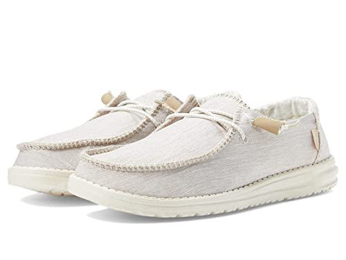 Hey Dude Wendy Boho Slip-On Freizeitschuhe für Damen, Latte, 40 EU von HEYDUDE