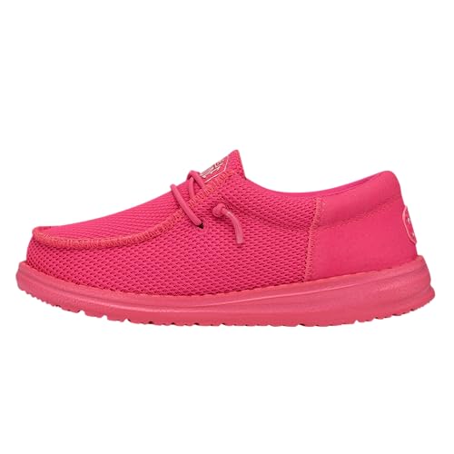 Hey Dude Wendy Damen Boho Slip-On Freizeitschuhe Loafer, Pink Electric Pink ,37 EU von HEYDUDE