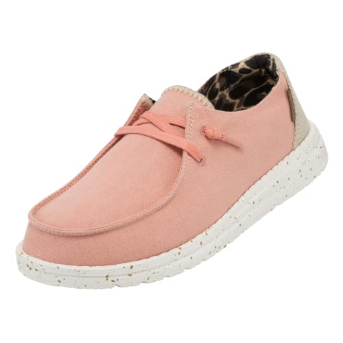 Hey Dude Wendy - Damenschuhe - Farbe Guava - Freizeitschuhe im Mokassin-Stil - Größe 37 von Hey Dude