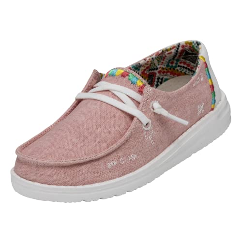 Hey Dude Wendy Youth Boho Moc Toe Shoes, Rose, 31 EU von Hey Dude