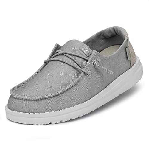 Hey Dude Wendy Youth Glitter Moc Toe Shoes, Smoke Quartz, 33 EU Hey Dude Wendy Youth Glitter Moc Toe Shoes, Smoke Quartz, 33 EU von Hey Dude