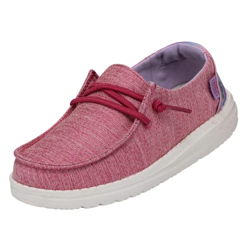 Hey Dude Wendy Youth Moc Toe Shoes, Sparkle Pink, 30 EU von Hey Dude