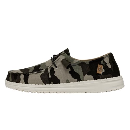 Hey Dude Wendy Funk - Damenschuhe - Farbe Camo - Freizeitschuhe im Mokassin-Stil - Größe 37 von Hey Dude