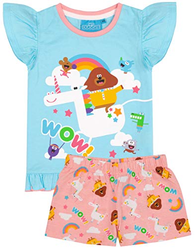 Hey Duggee CBeebies Pyjamas Mädchen Hemd mit Langen oder kurzen Unterteilen 2-3 Jahre von Hey Duggee