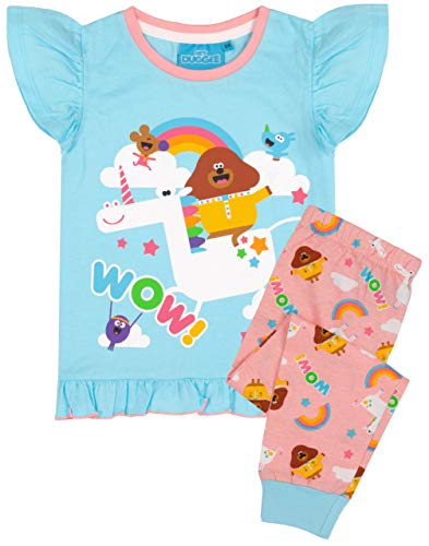 Hey Duggee CBeebies Pyjamas Mädchen Hemd mit Langen oder kurzen Unterteilen 4-5 Jahre von Hey Duggee