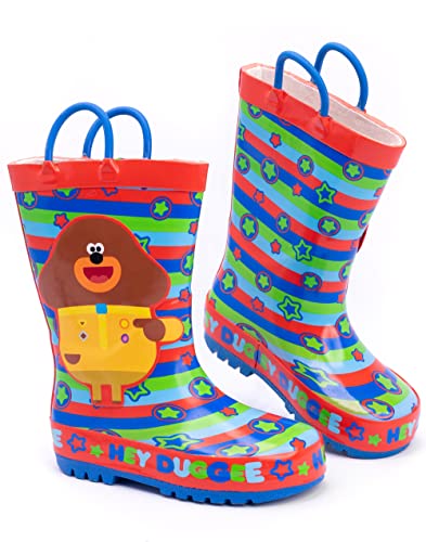 Hey Duggee Jungen die Gummistiefel Kinder Kleinkinder Wellington Schneesch 28 von Hey Duggee